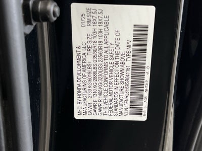 2025 Honda Odyssey EX-L