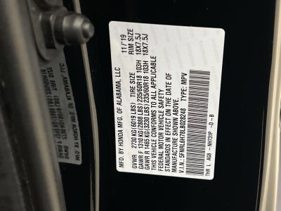 2020 Honda Odyssey EX-L