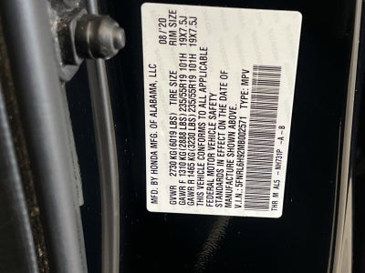 2021 Honda Odyssey Elite