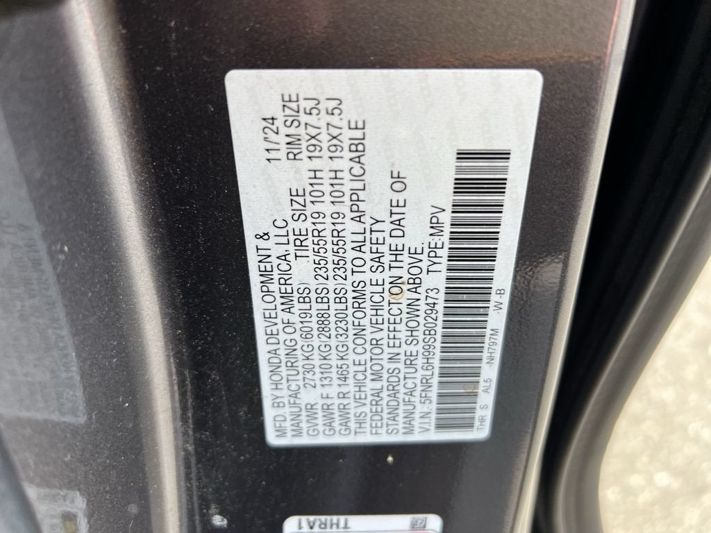 2025 Honda Odyssey Elite