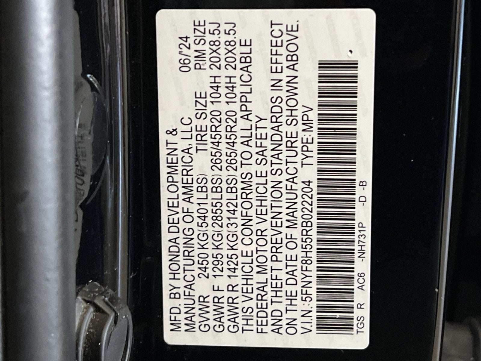 2024 Honda Passport EX-L