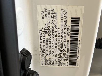 2022 Honda Passport EX-L