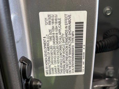 2022 Honda Passport TrailSport