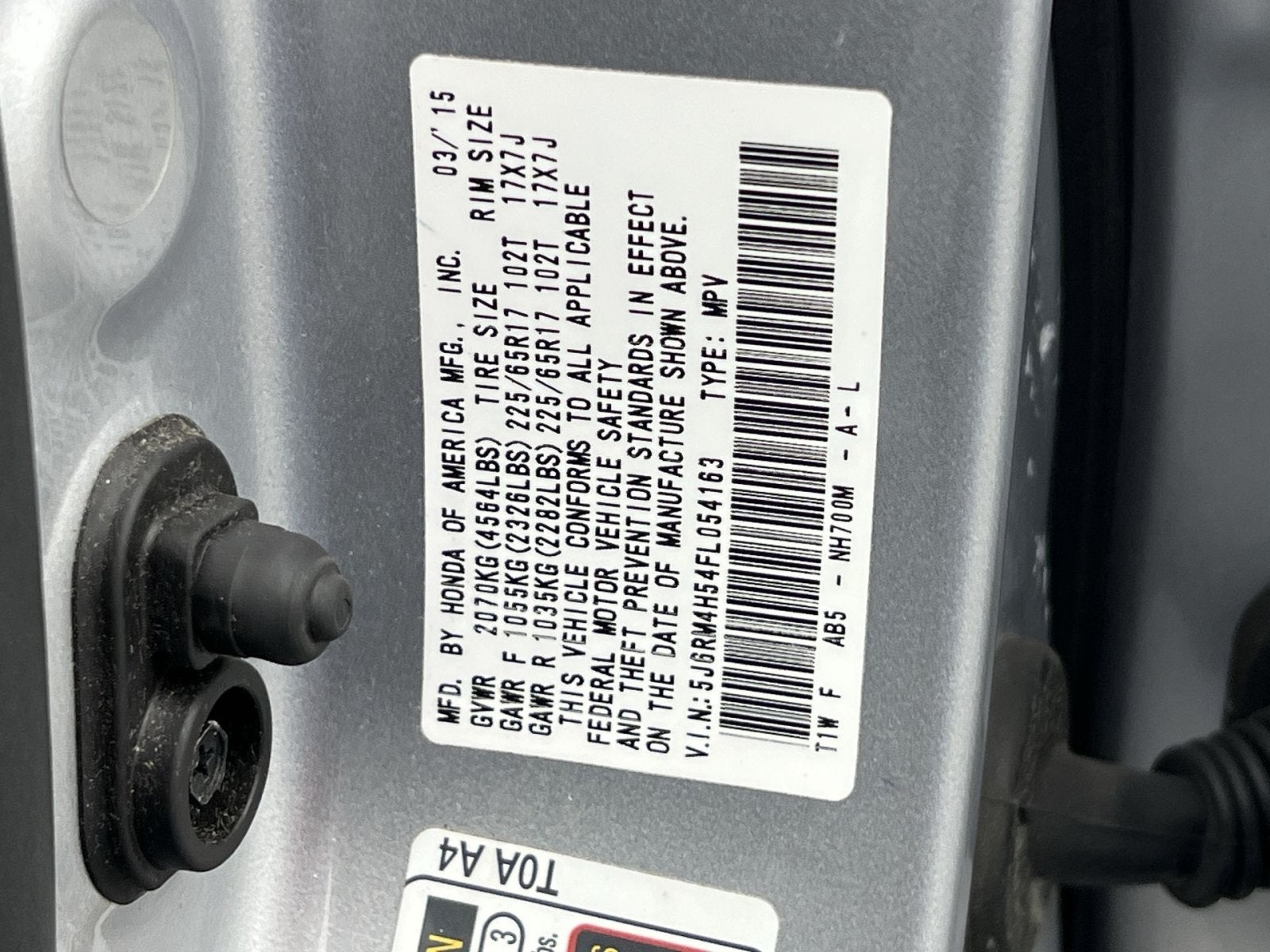2015 Honda CR-V EX