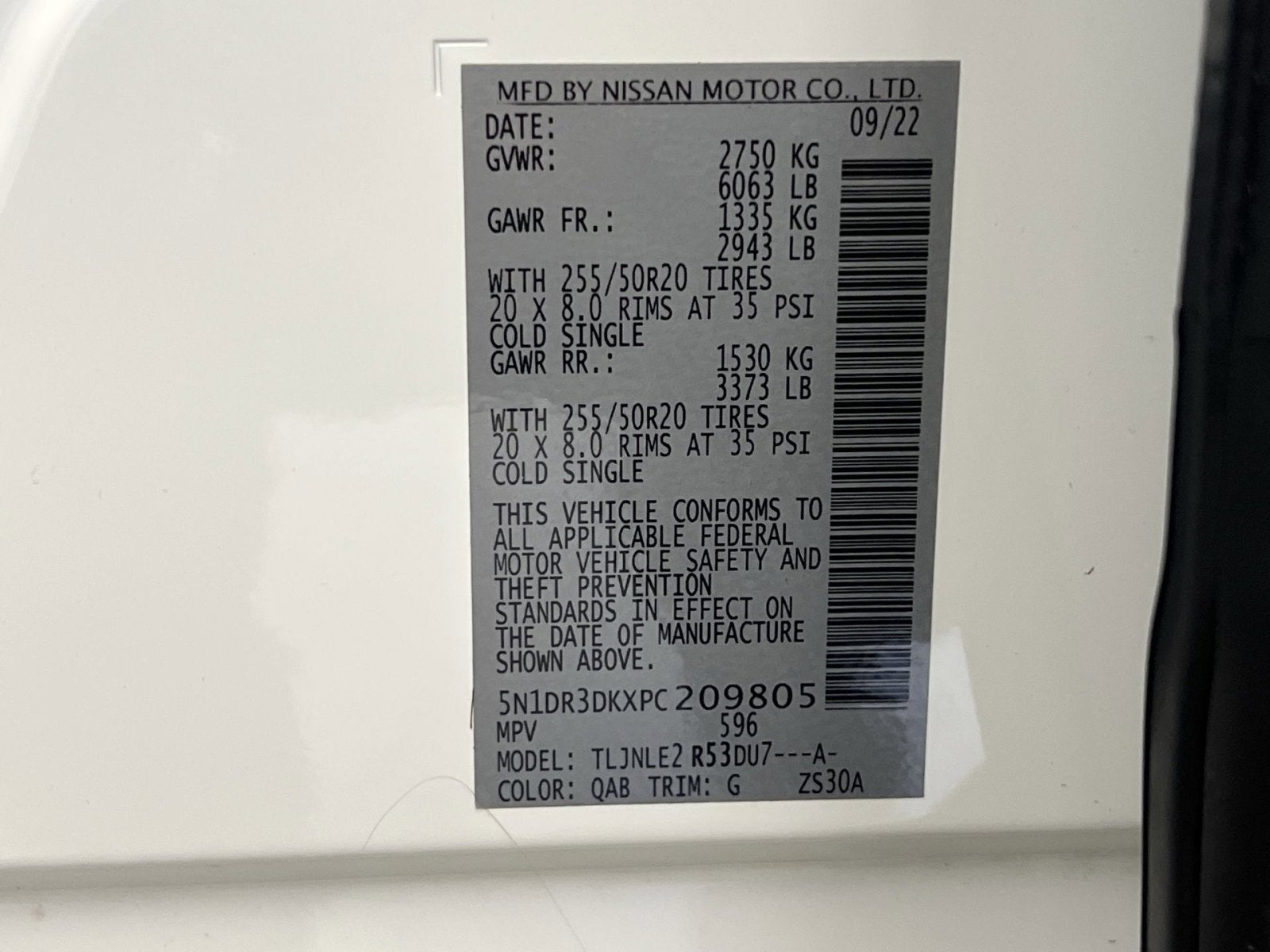 2023 Nissan Pathfinder Platinum