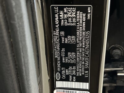 2022 Hyundai Tucson SEL