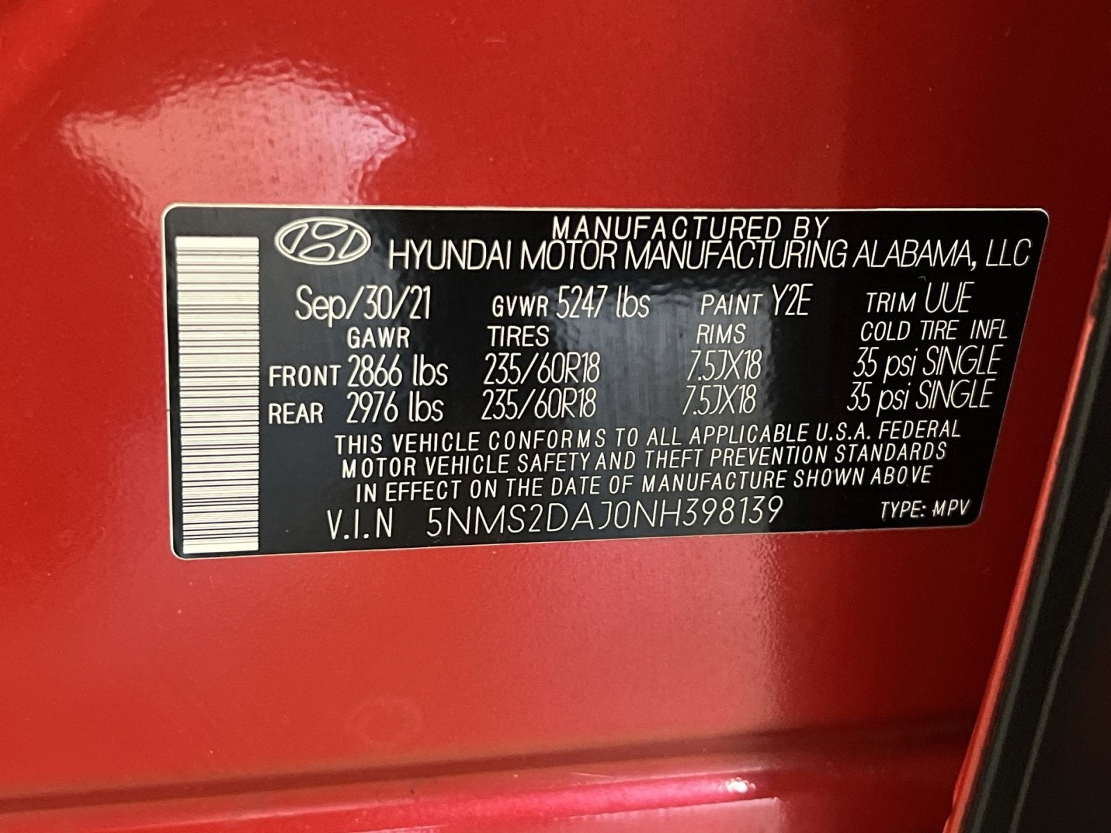 2022 Hyundai Santa Fe SEL