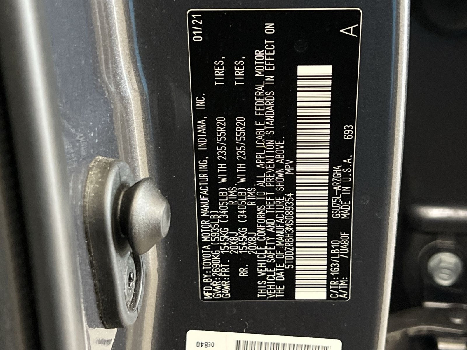 2021 Toyota Highlander Limited