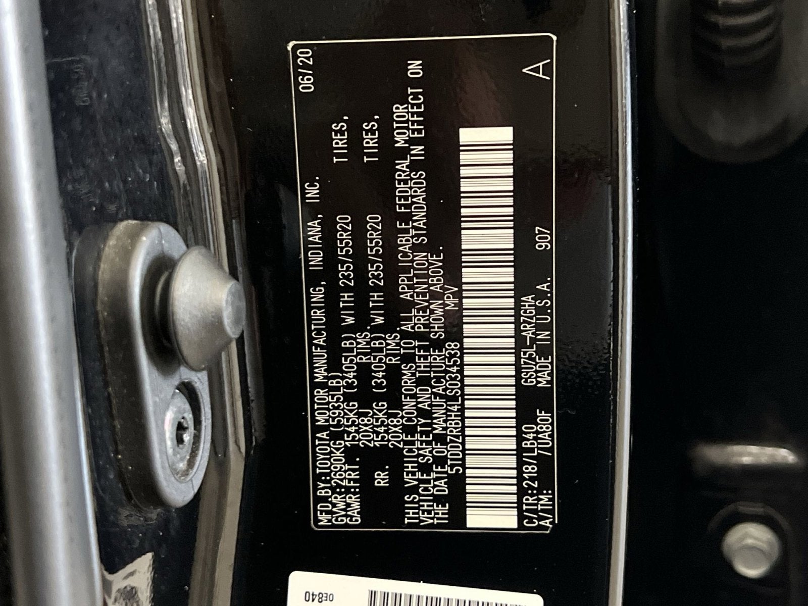 2020 Toyota Highlander Limited