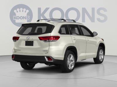 2018 Toyota Highlander Limited Platinum