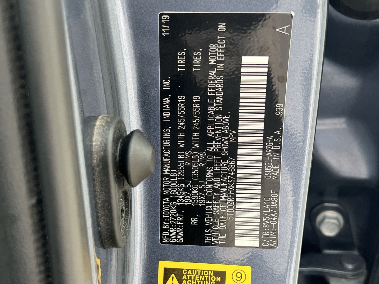 2019 Toyota Highlander Limited