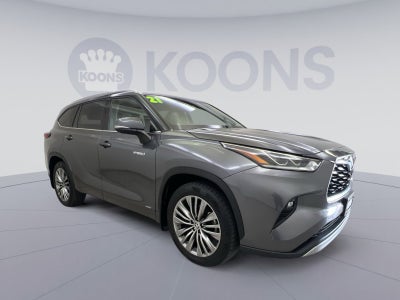 2021 Toyota Highlander Hybrid Platinum