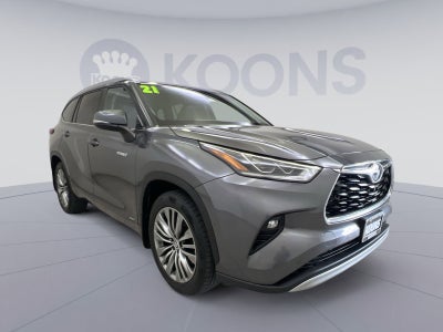 2021 Toyota Highlander Hybrid Platinum