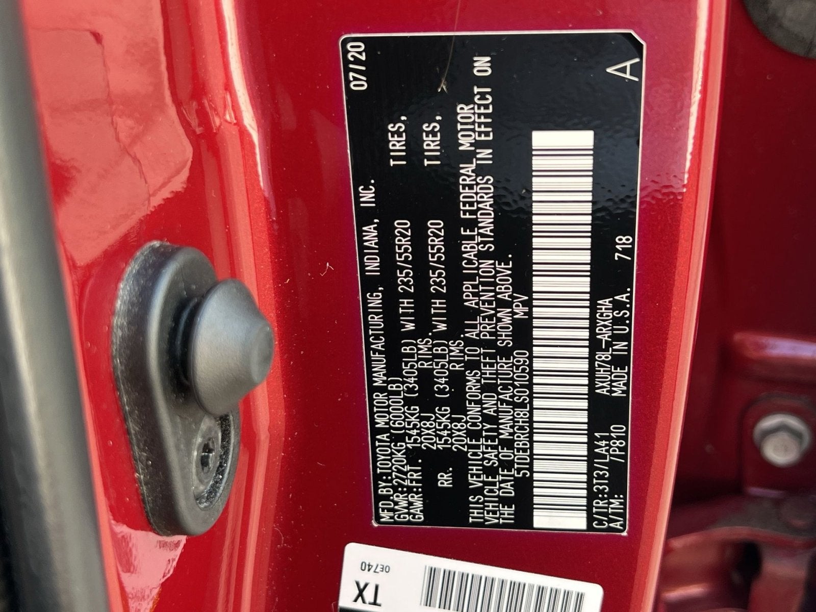 2020 Toyota Highlander Hybrid Platinum