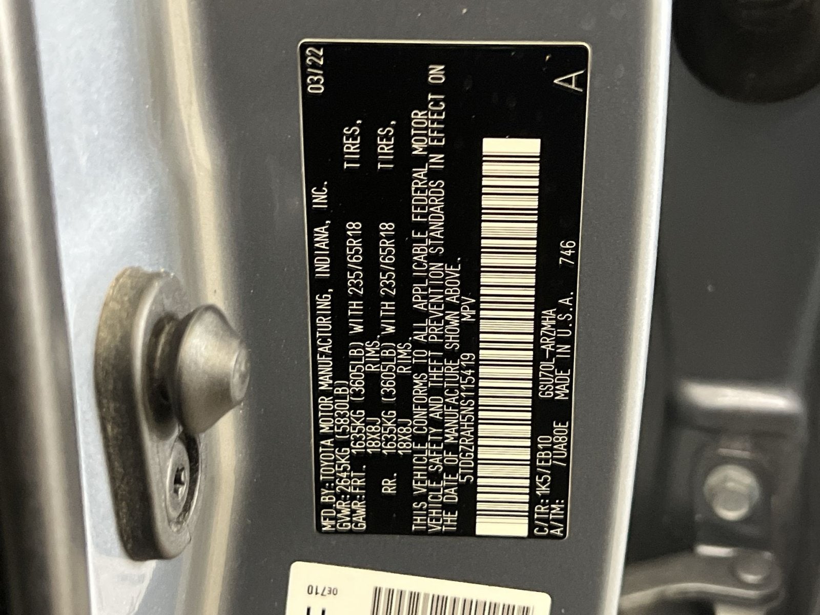 2022 Toyota Highlander XLE
