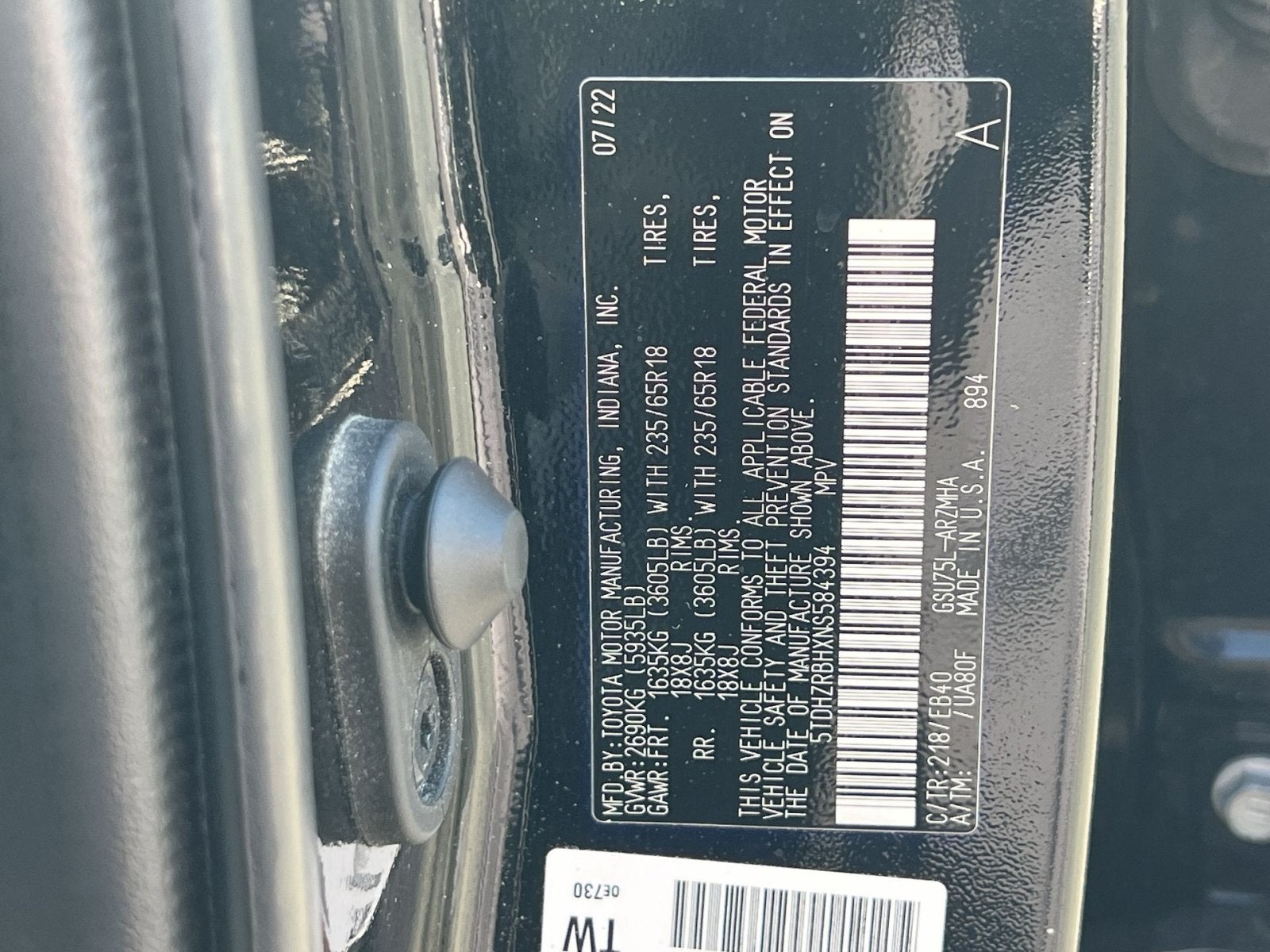 2022 Toyota Highlander XLE