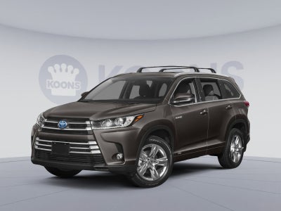 2019 Toyota Highlander Hybrid XLE