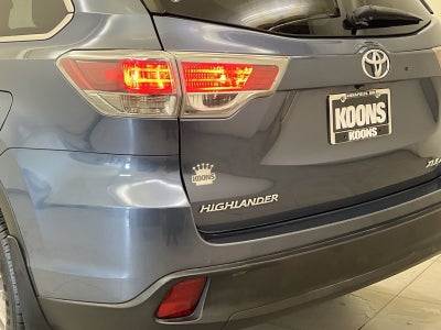 2015 Toyota Highlander XLE V6