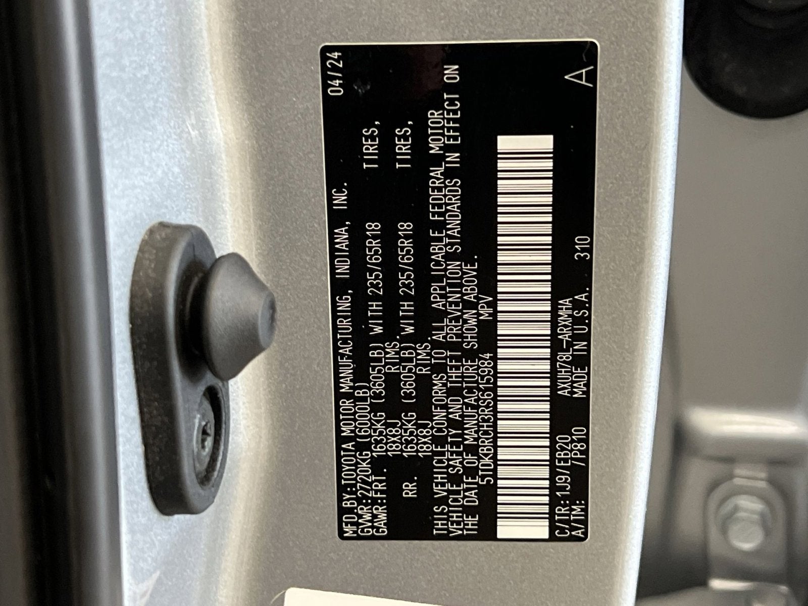 2024 Toyota Highlander Hybrid XLE