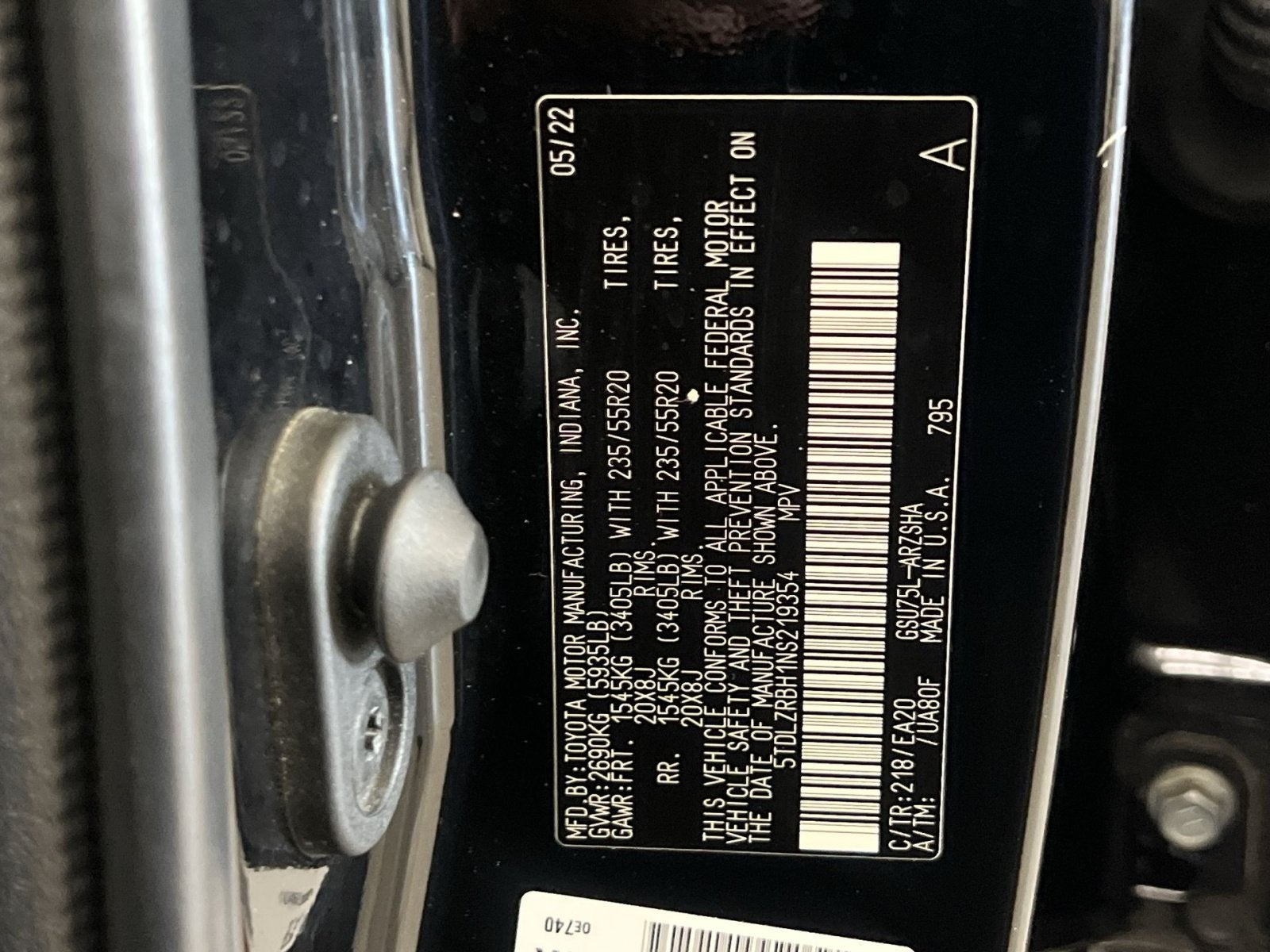 2022 Toyota Highlander XSE