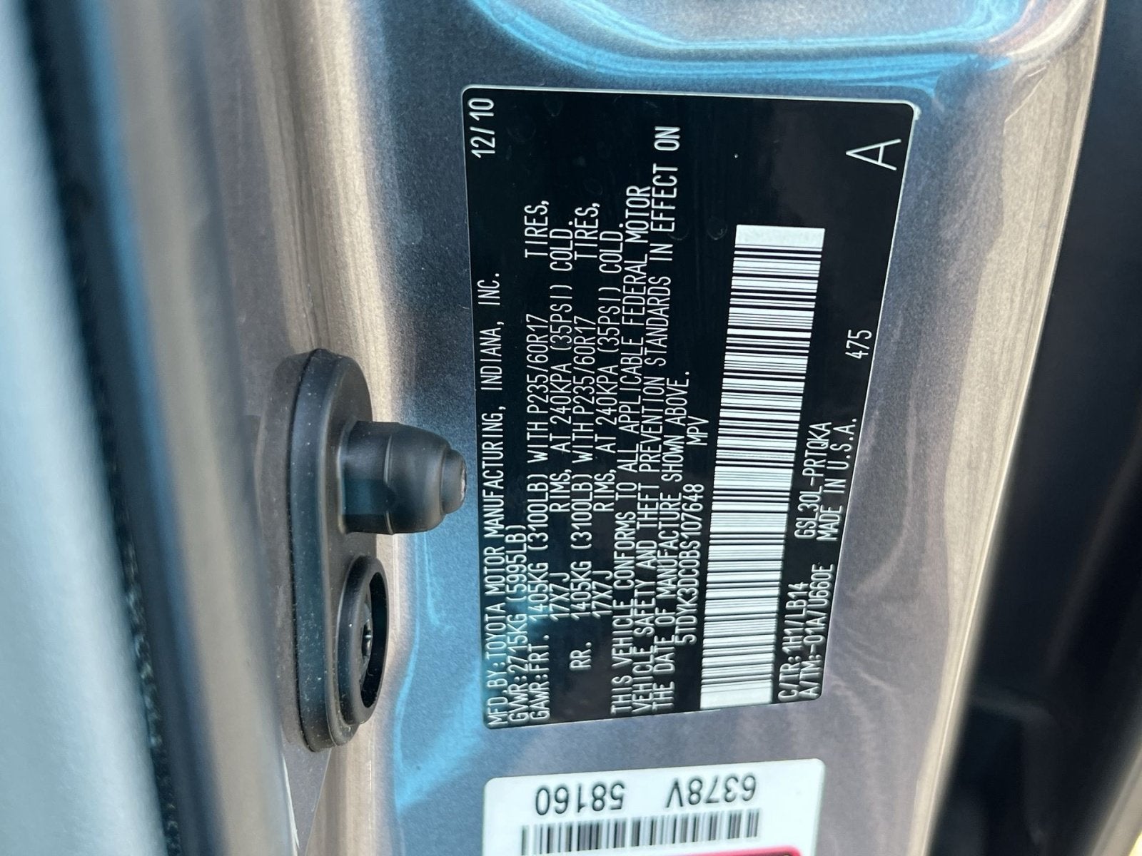 2011 Toyota Sienna XLE