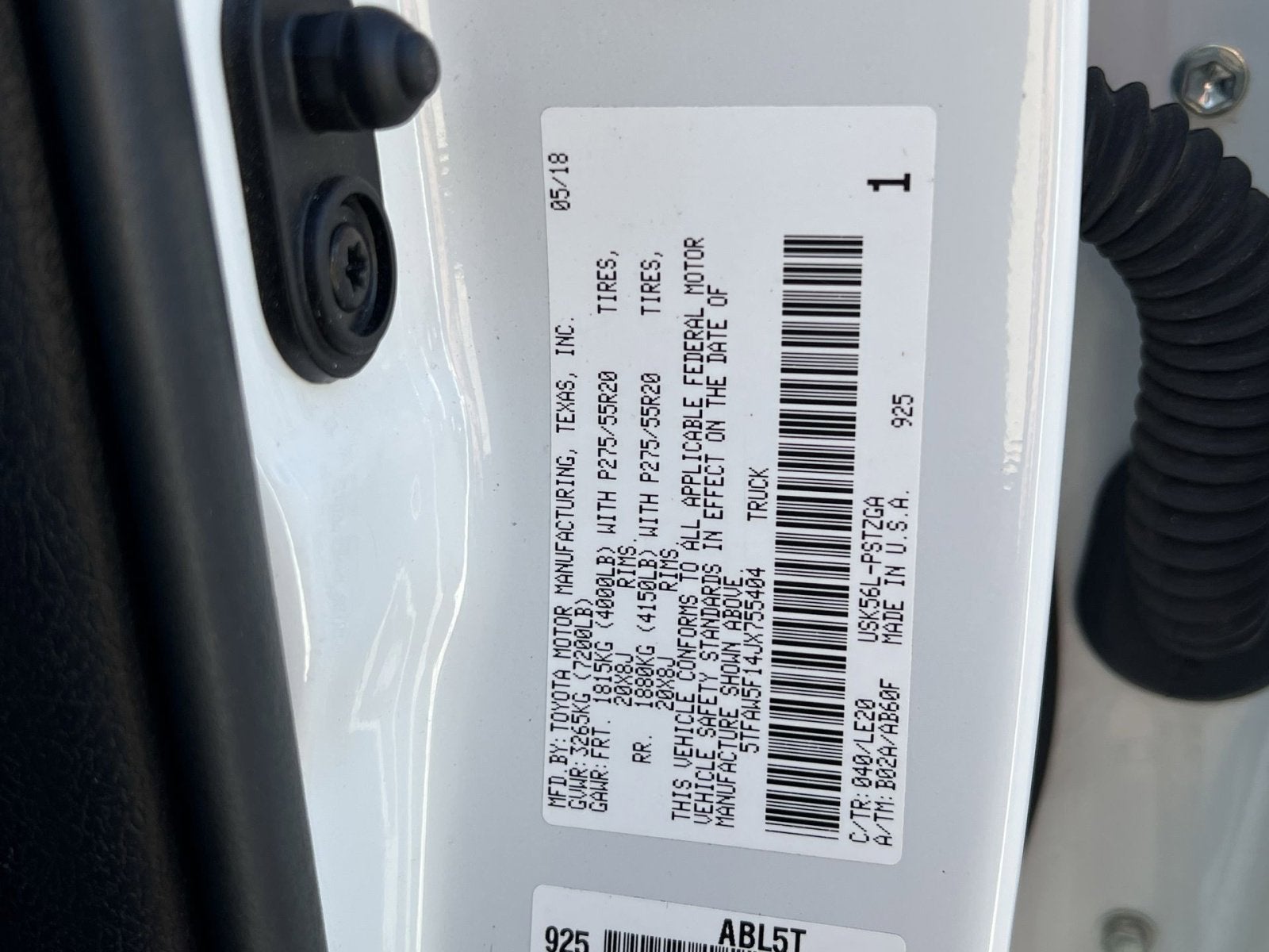 2018 Toyota Tundra Platinum