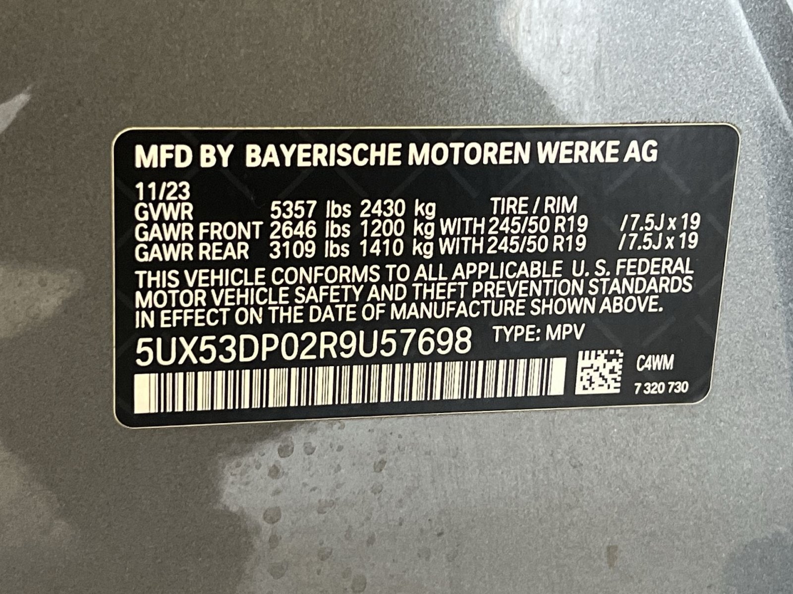 2024 BMW X3 xDrive30i