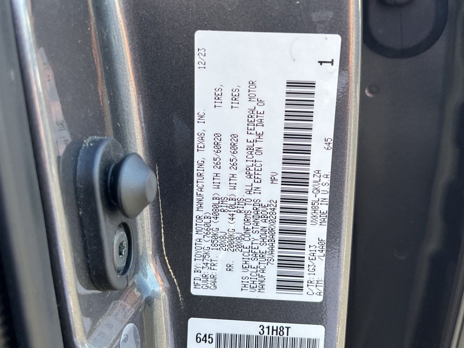 2024 Toyota Sequoia Limited