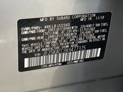 2019 Subaru Forester Base