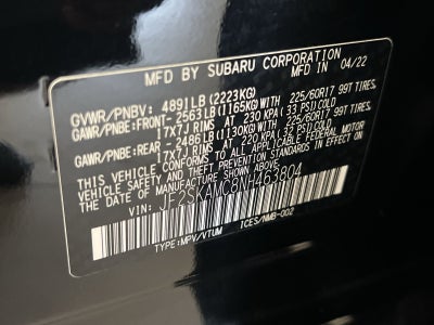 2022 Subaru Forester Wilderness