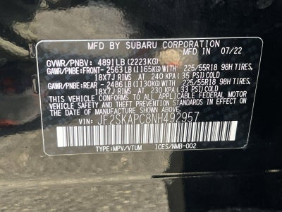 2022 Subaru Forester Limited