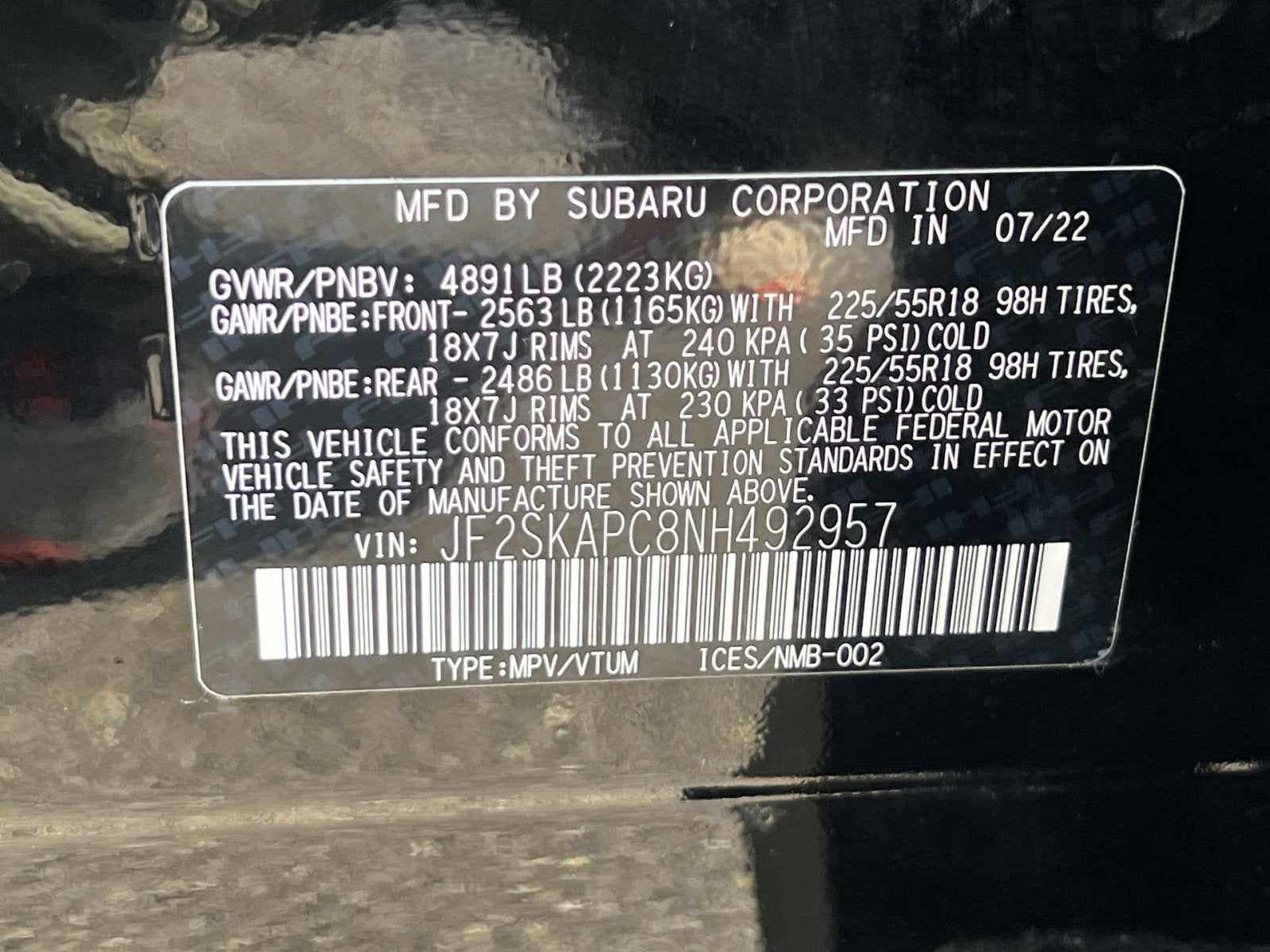 2022 Subaru Forester Limited