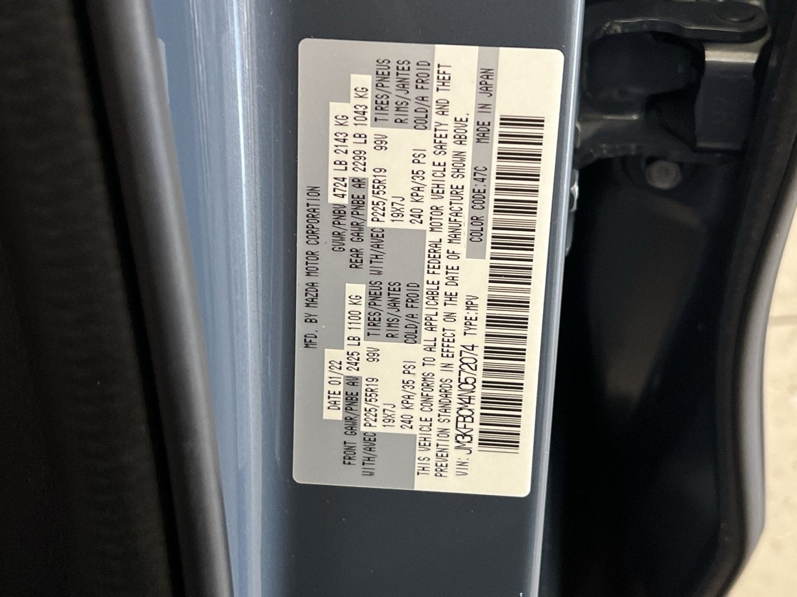 2022 Mazda Mazda CX-5 2.5 S Carbon Edition