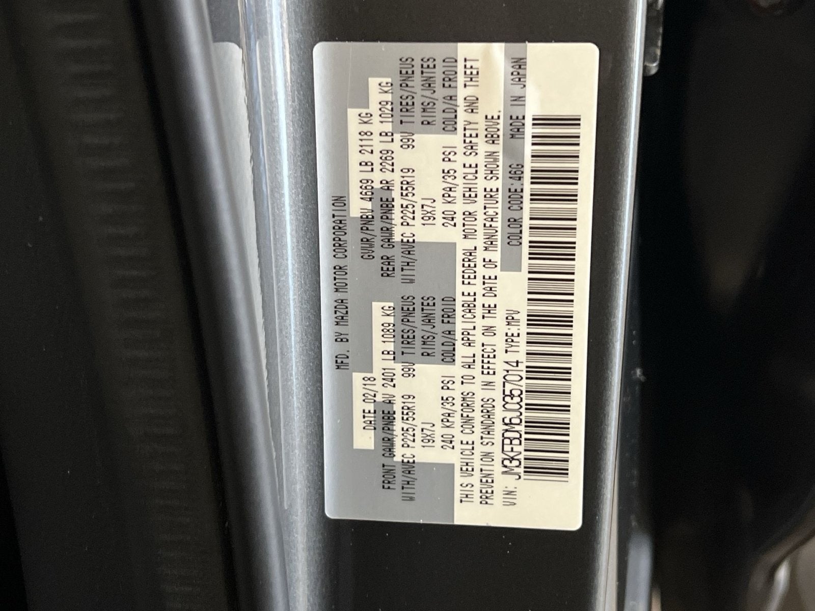 2018 Mazda Mazda CX-5 Grand Touring