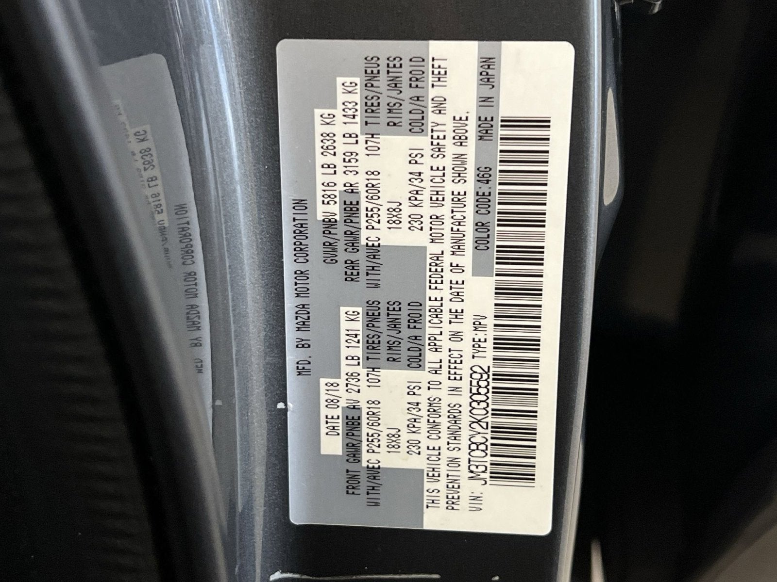2019 Mazda Mazda CX-9 Touring