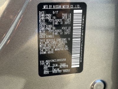 2018 Nissan Armada Platinum