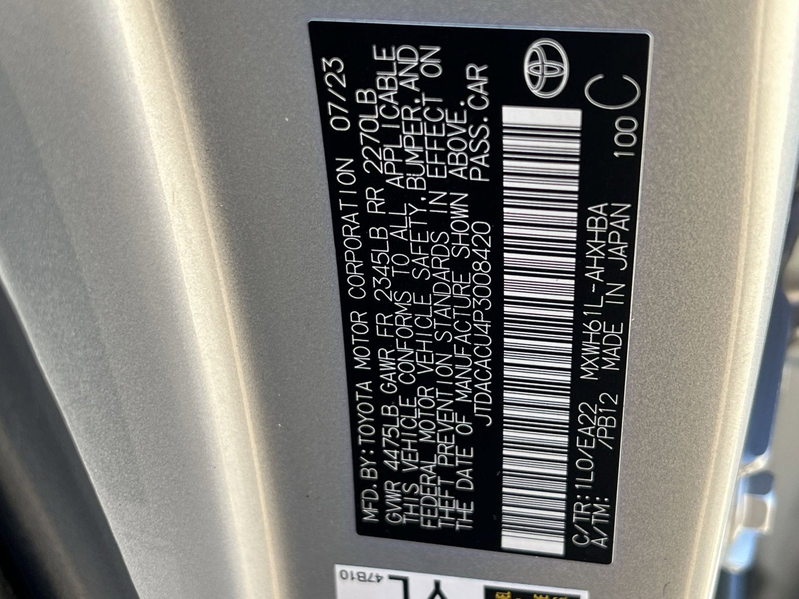 2023 Toyota Prius Prime XSE Premium