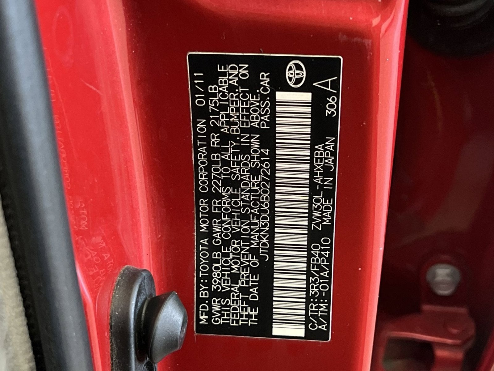 2011 Toyota Prius Three