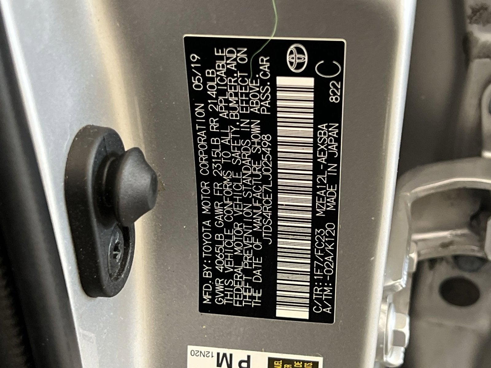 2020 Toyota Corolla SE