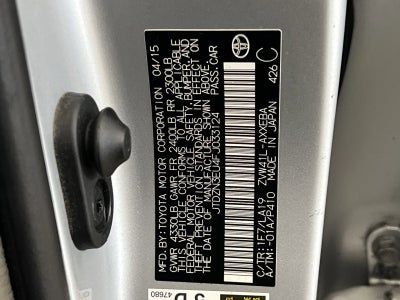 2015 Toyota Prius v Four