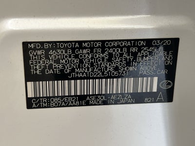 2020 Lexus IS 300