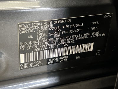 2019 Toyota RAV4 Hybrid XSE