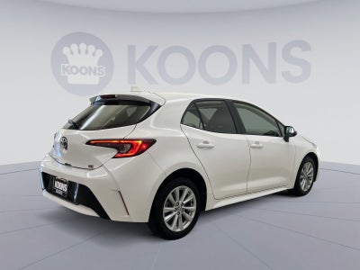 2025 Toyota Corolla Hatchback SE
