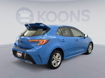 2019 Toyota Corolla Hatchback SE
