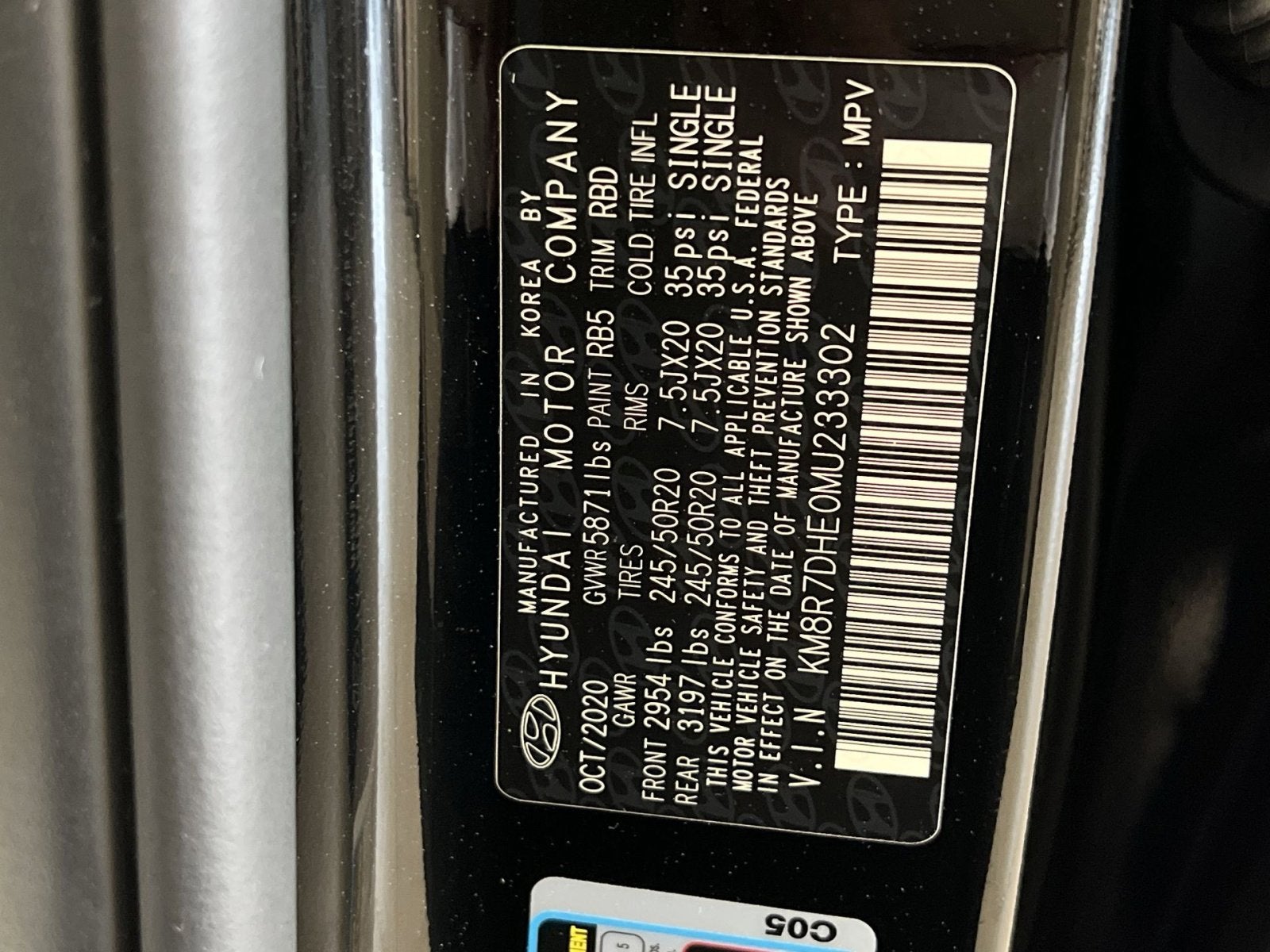 2021 Hyundai Palisade Calligraphy