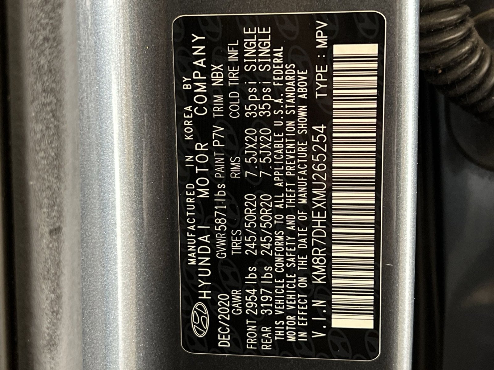 2021 Hyundai Palisade Calligraphy