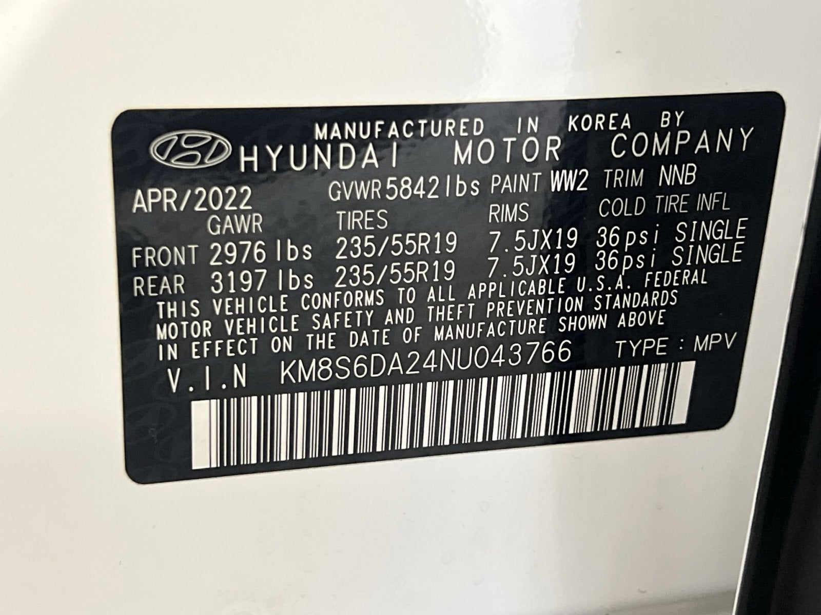 2022 Hyundai Santa Fe Plug-In Hybrid SEL Convenience