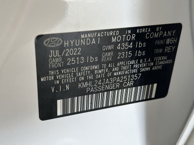 2023 Hyundai Sonata SE