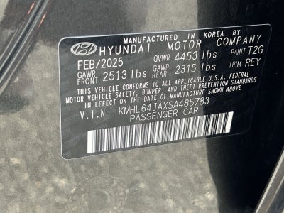 2025 Hyundai Sonata SEL