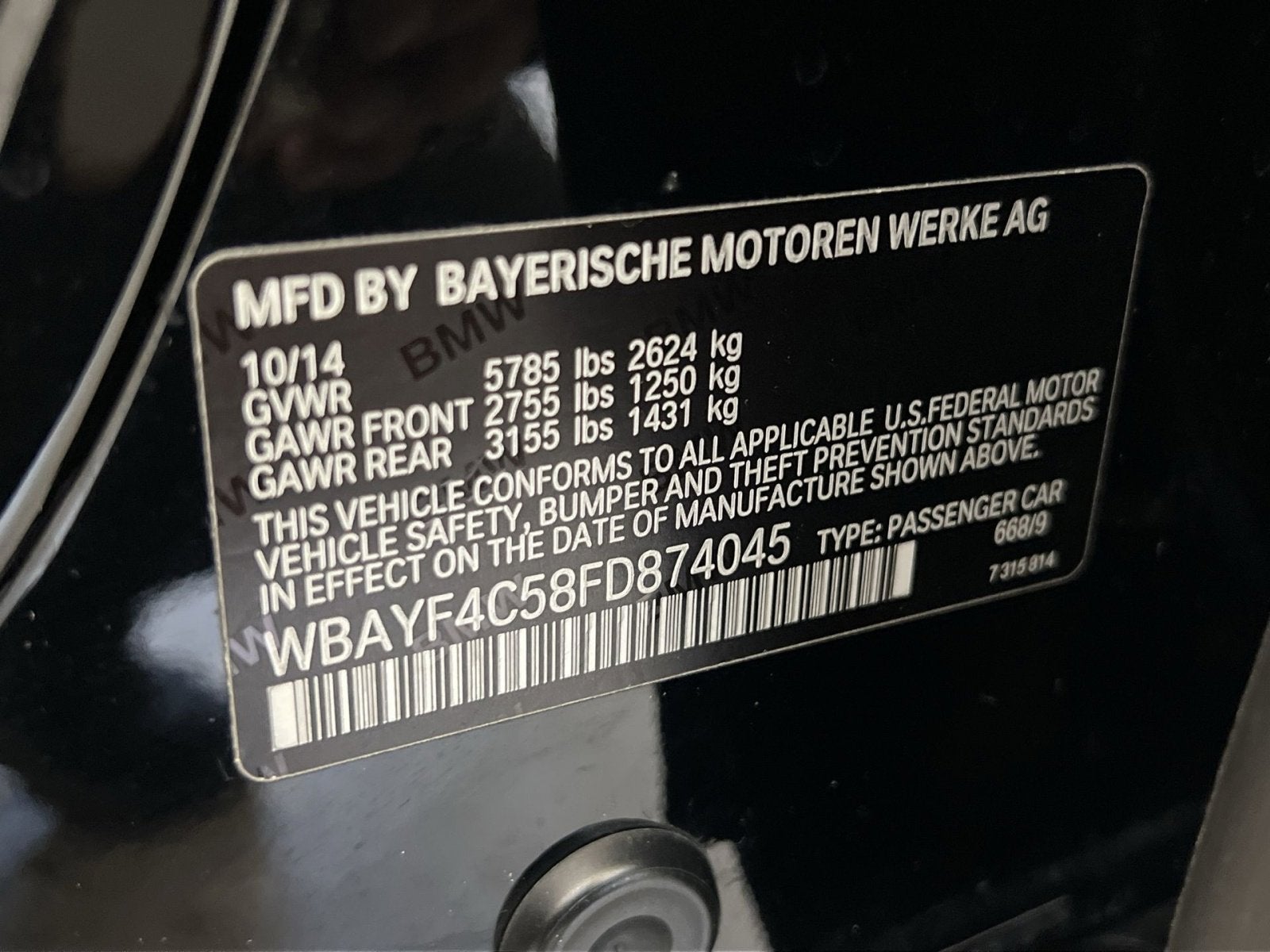 2015 BMW 7 Series 740Li xDrive